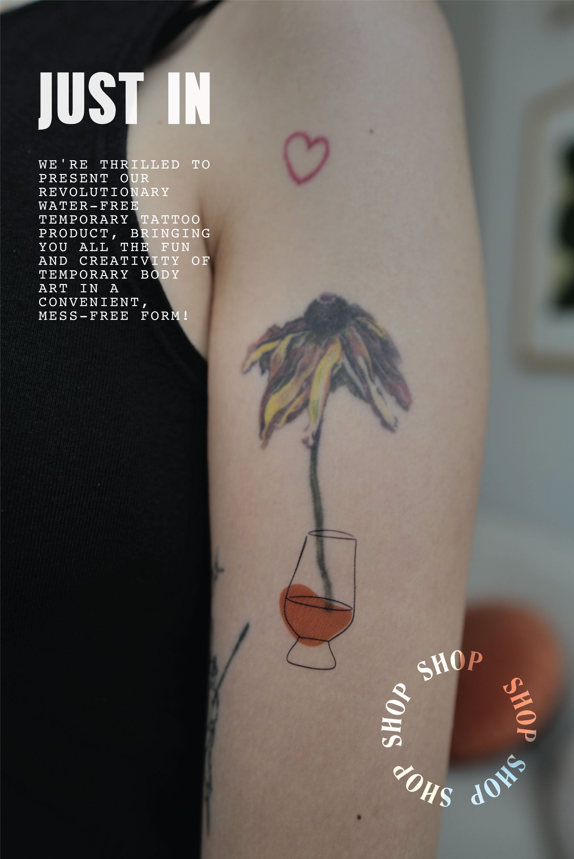 Commitment-Free Tattoos : Ephemeral